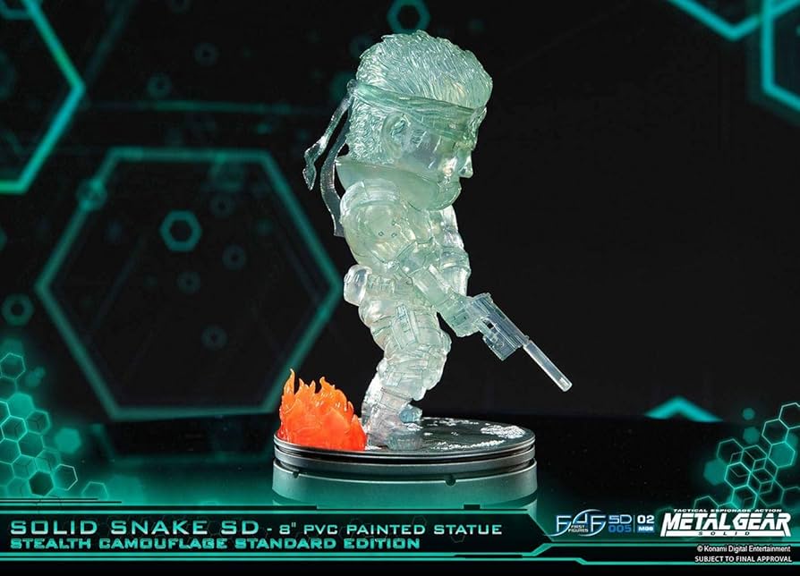 Amazon.co.jp: First4Figures MGSSSSDSCS スネークSD ステルス